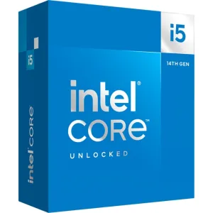 Intel Core i5 14600K CPU, 1700, 3.5 GHz (5.3 Turbo), 14th Gen Processor, 125W (181W Turbo), 10nm, 24MB Cache, OC, Raptor Lake Refresh, NO HEATSINK/FAN