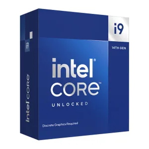 Intel Core i9-14900KF CPU, 1700, 3.2 GHz (6.0 Turbo), 24-Core, 125W (253W Turbo), 10nm, 36MB Cache, OC, Raptor Lake Refresh, Processor NO HEATSINK/FAN